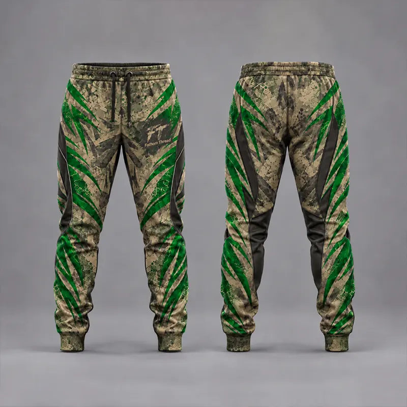 Fathom Thread Neon Camo Performance Jogger Pants