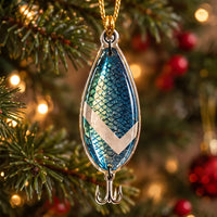 6-Piece Fishing Lure Christmas Ornament