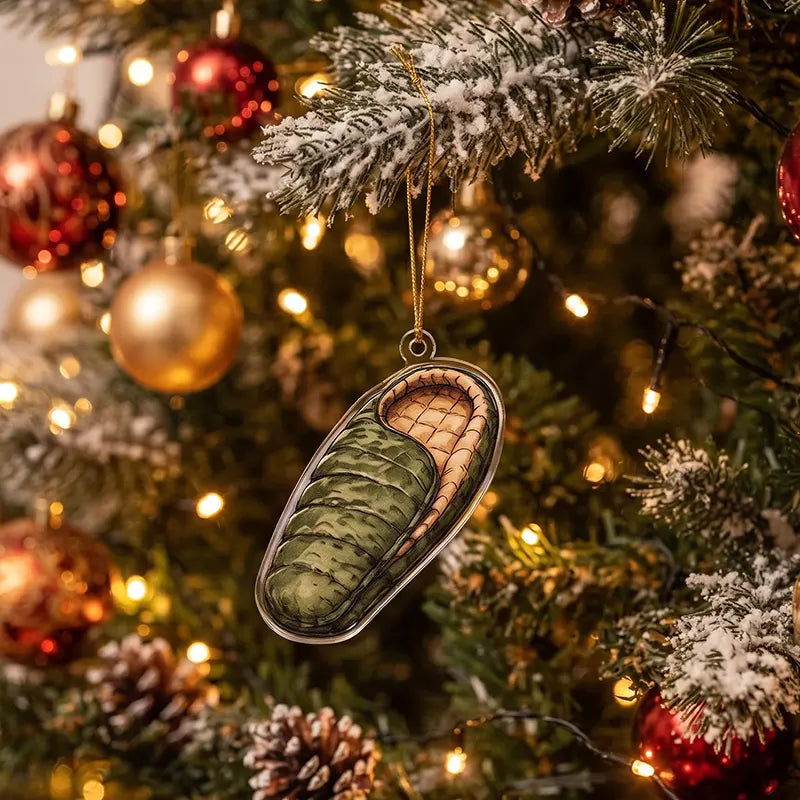 Camping Outdoor Adventure Christmas Ornament