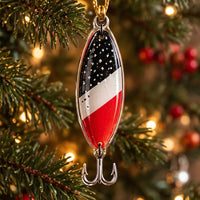 6-Piece Fishing Lure Christmas Ornament