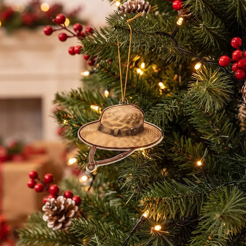 Camping Outdoor Adventure Christmas Ornament