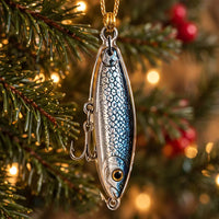6-Piece Fishing Lure Christmas Ornament