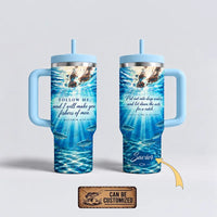 Personalized Fishers Of Men Deep Water 20oz Christian Tumbler