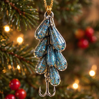 6-Piece Fishing Lure Christmas Ornament