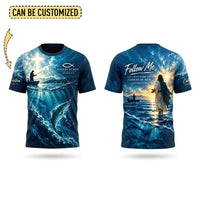 Personalized Fishers of Men Catholic Fishing T-Shirt