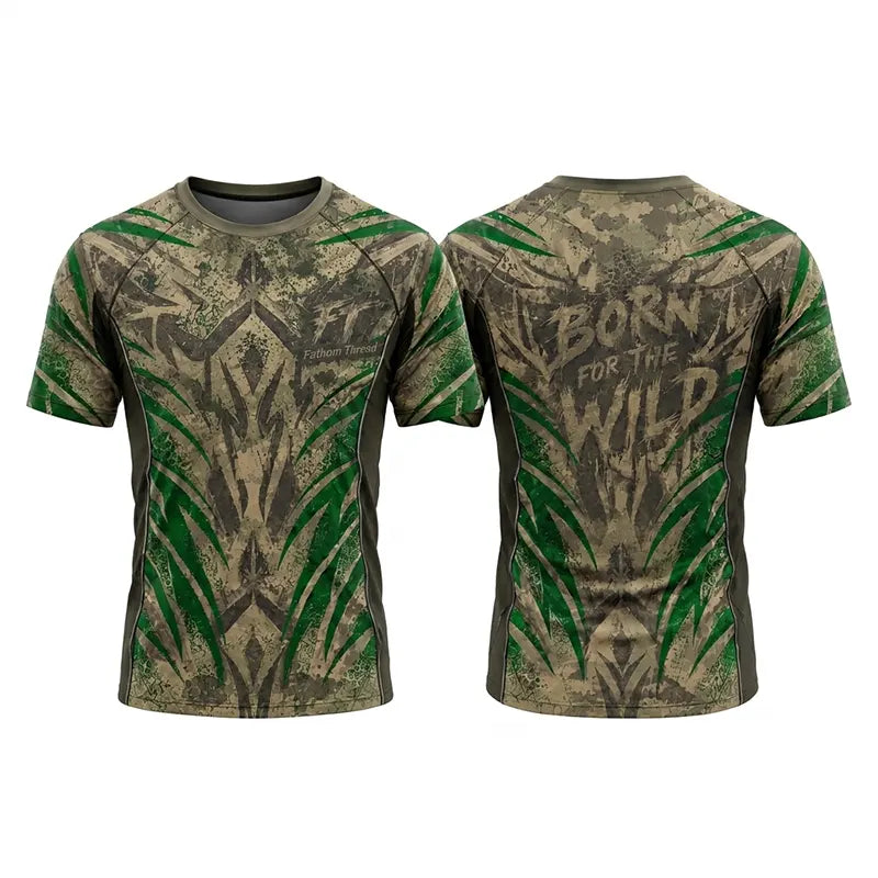 Born For The Wild Camo T-Shirt
