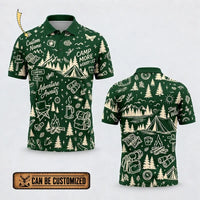 Personalized Camp More Worry Less Adventure Polo Shirt