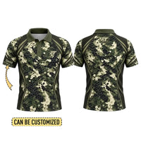 Custom Predator HexCamo Graphic Polo Shirt