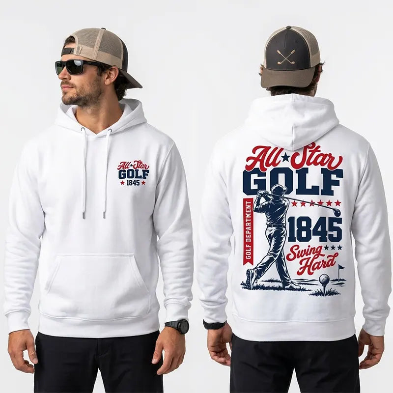 Personalized All-Star Golf Vintage Hoodie