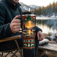 Fishers of Men Matthew 4:19 Christian Fishing Christmas 20oz Tumbler