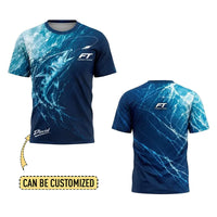 Personalized Fathom Thread Ocean Fish T-Shirt