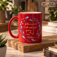 Personalized Fishers Of Men Christian Fishing Mug