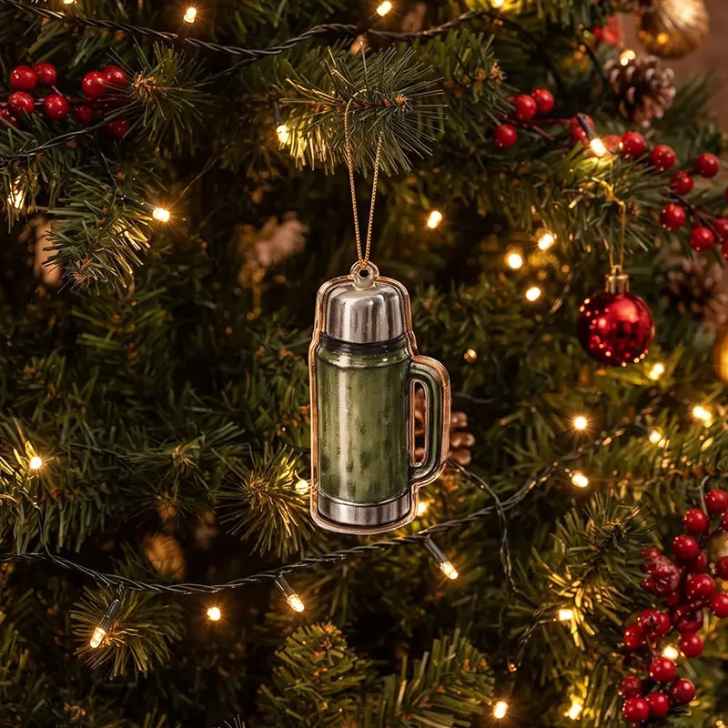 Camping Outdoor Adventure Christmas Ornament