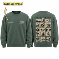 Personalized Fish More Worry Less Fishing Sweater