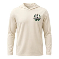Grace Faith Golf Christian Embroidered Hooded Long Sleeve Shirt