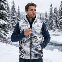 Fathom Thread Winter Fishing Personalized Puffer Vest