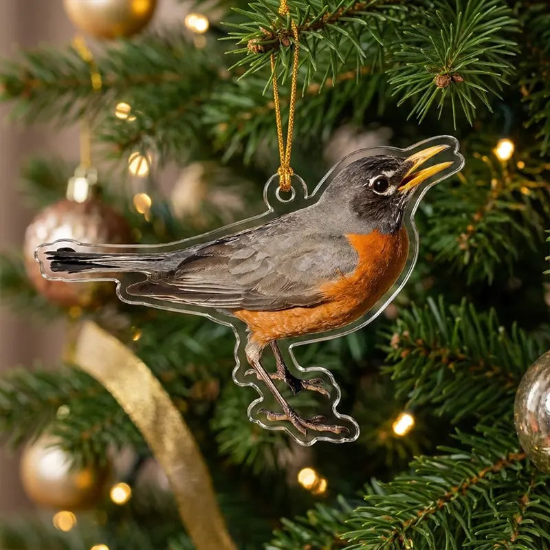 Bird Watching Bird Species Collection Christmas Ornament