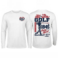 Personalized All-Star Golf Vintage Long Sleeve Shirt