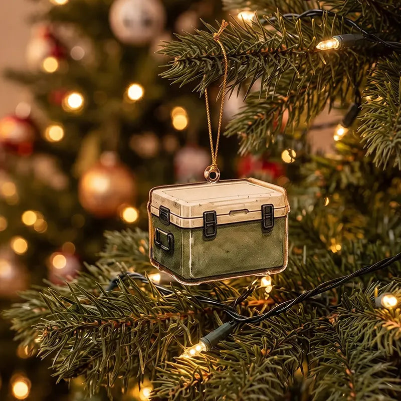 Camping Outdoor Adventure Christmas Ornament