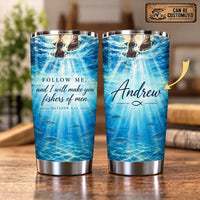 Personalized Fishers of Men Christian Fishing 20oz Tumbler