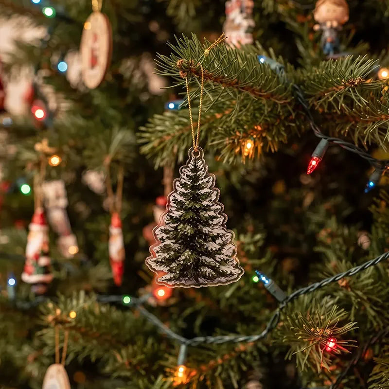 Camping Outdoor Adventure Christmas Ornament