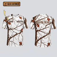 Fathom Thread Snow Camo Personalized T-Shirt