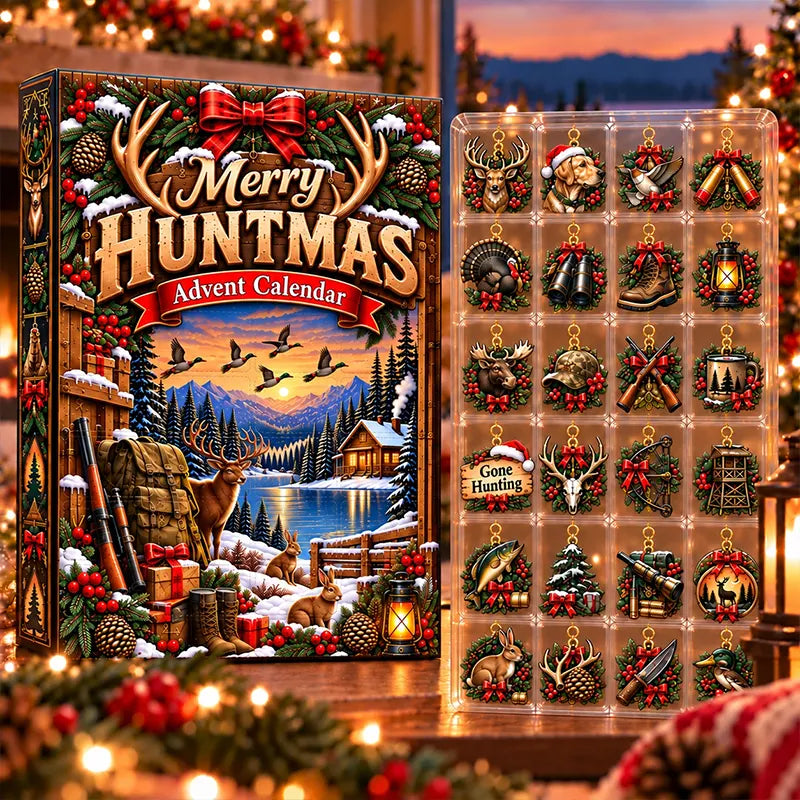 Merry Huntmas Hunting Wildlife Christmas Advent Calendar