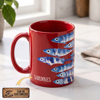 Sardines Fishing Ceramic Mug
