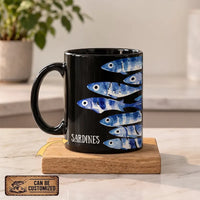Sardines Fishing Ceramic Mug