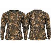 Fathom Threads Deer Antler Camo Hunting Long Sleeve Shirt