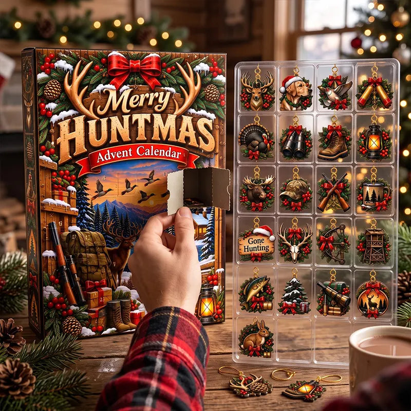 Merry Huntmas Hunting Wildlife Christmas Advent Calendar