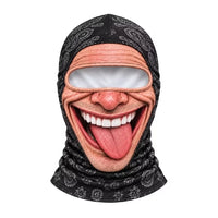 Funny 3D Realistic Face Balaclava Ski Mask