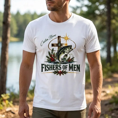 Christian Fishers of Men Christmas T-Shirt