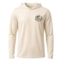 Grace Faith Fishing Christian Bass Hooded Long Sleeve Shirt