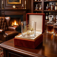 Let’s Par-Tee Golf Whiskey Glass