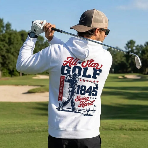 Personalized All-Star Golf Vintage Hoodie