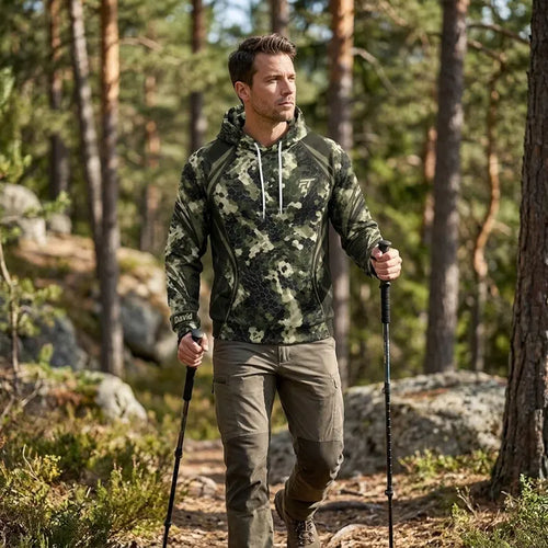 Custom Predator HexCamo Graphic Hoodie