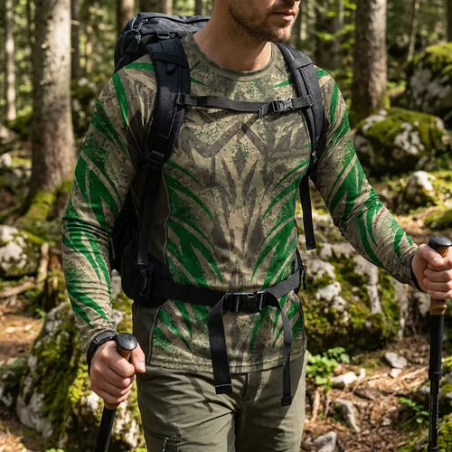 Born For The Wild Camo Long Sleeve Shirt