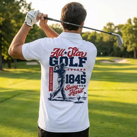 Personalized All-Star Golf Vintage Polo Shirt