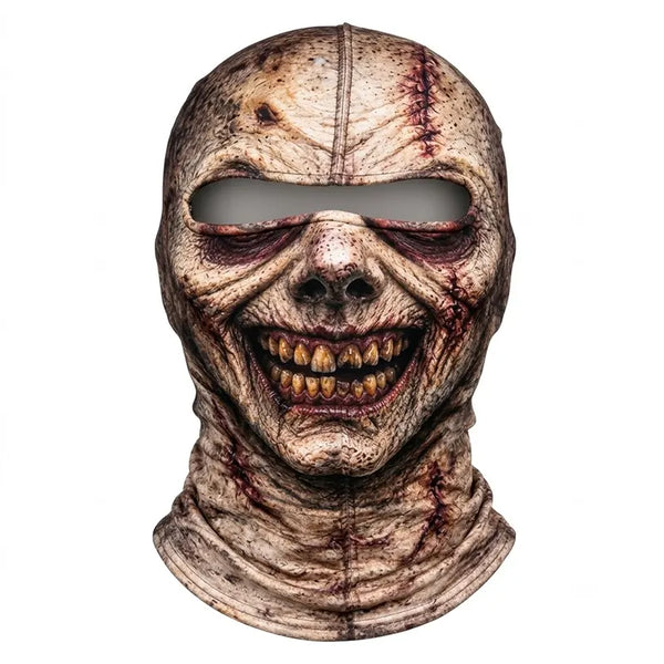 Creepy Zombie Monster 3D Printed Ski Mask
