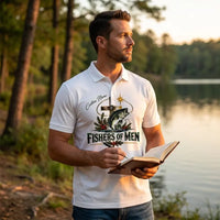 Christian Fishers of Men Christmas Polo Shirt