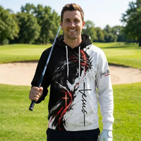 Jesus Play Golf And Pray Christian Hoodie