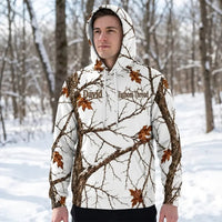 Fathom Thread Snow Camo Personalized Hoodie