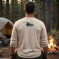 Personalized Livin' The Reel Life Fishing Long Sleeve Shirt