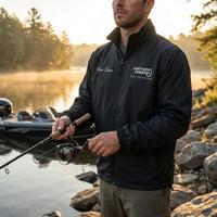 Personalized Fish More Worry Less Fishing Windbreaker Jacket