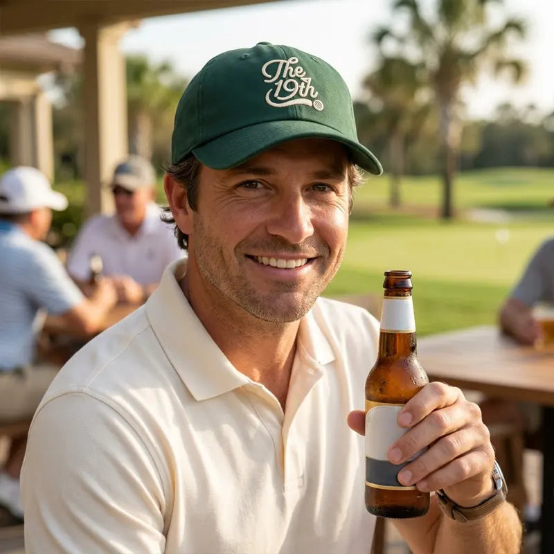 The 19th Golf Embroidered Vintage Dad Hat