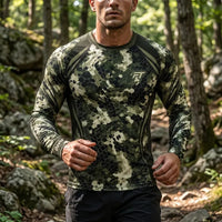 Custom Predator HexCamo Compression Long Sleeve Shirt