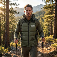 Fathom Thread American Flag Camo Tactical Puffer Vest