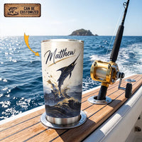 Personalized Just Keep On Fishing 20oz Tumbler