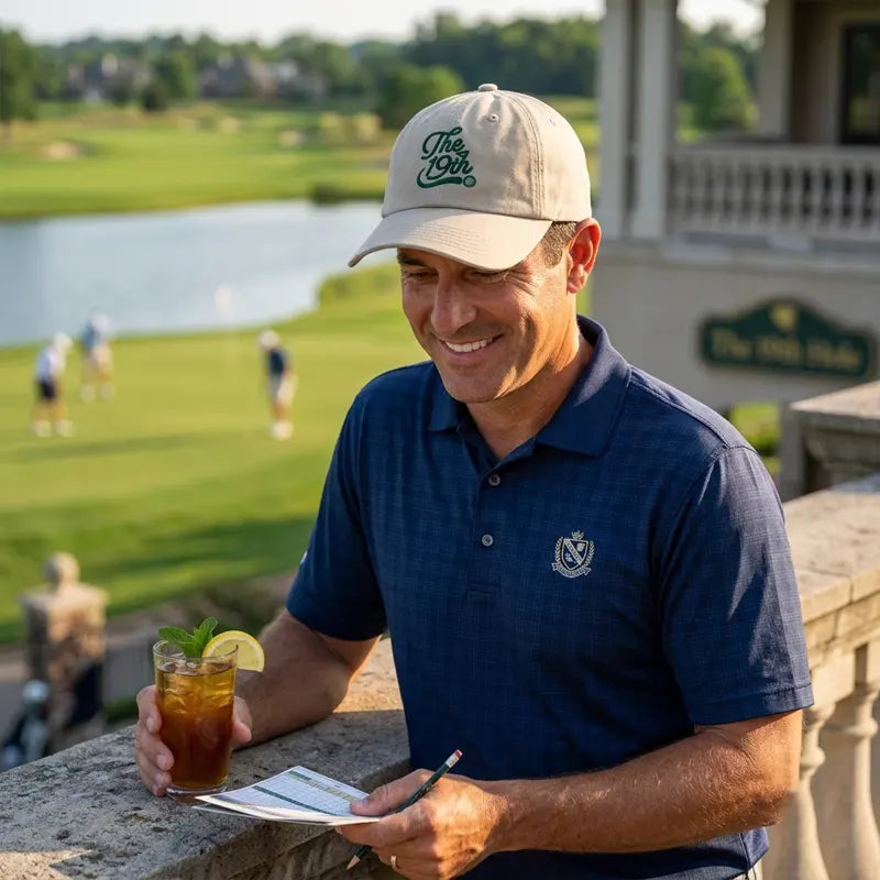 The 19th Golf Embroidered Vintage Dad Hat